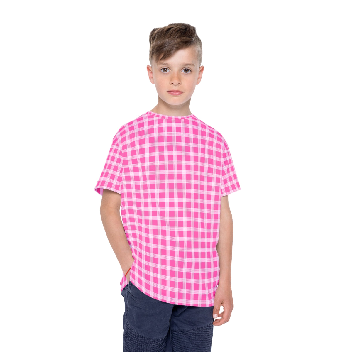 Hawaiian Plaid | Palaka | Country Style | Kids Sports Jersey (AOP)