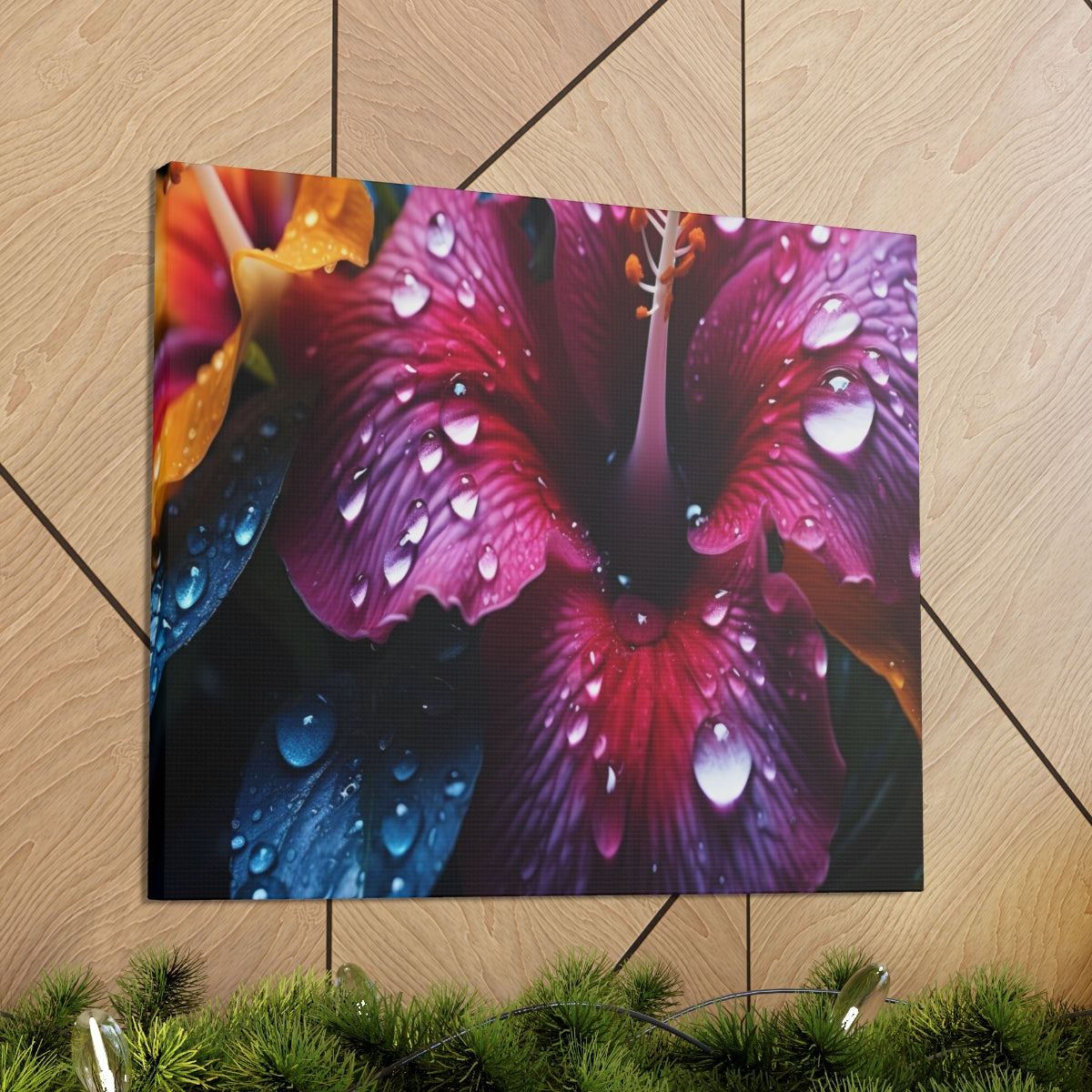 Hawaiian Floral | Hawaii | Flowers | Plant | Canvas Gallery Wraps