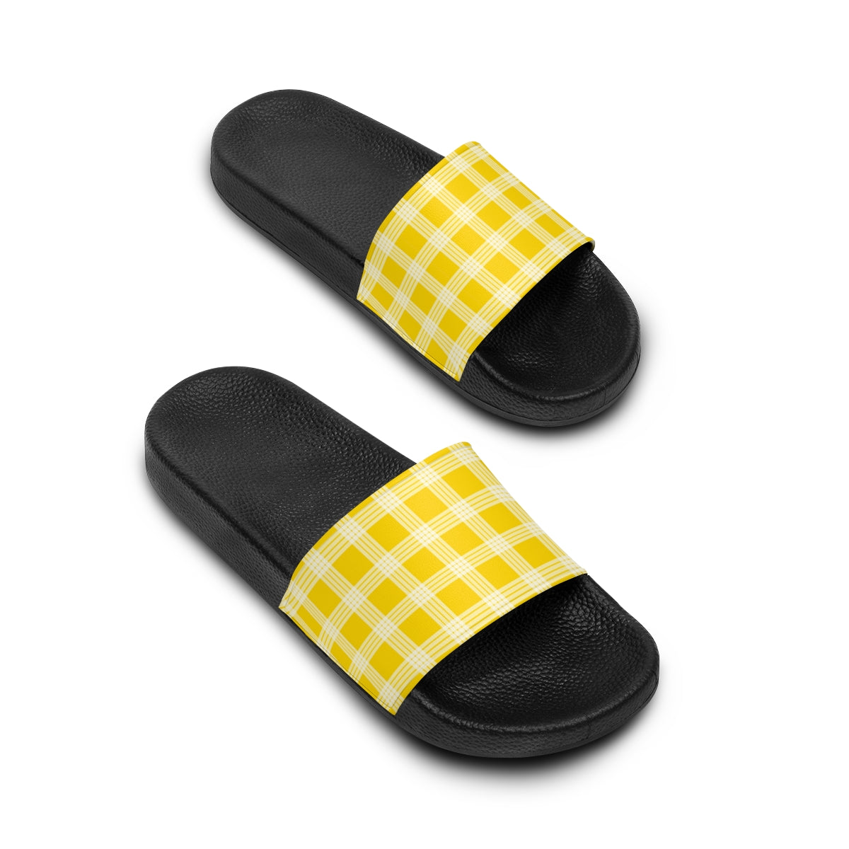 Hawaiian Plaid | Palaka | Country Style | Women's Slide Sandals