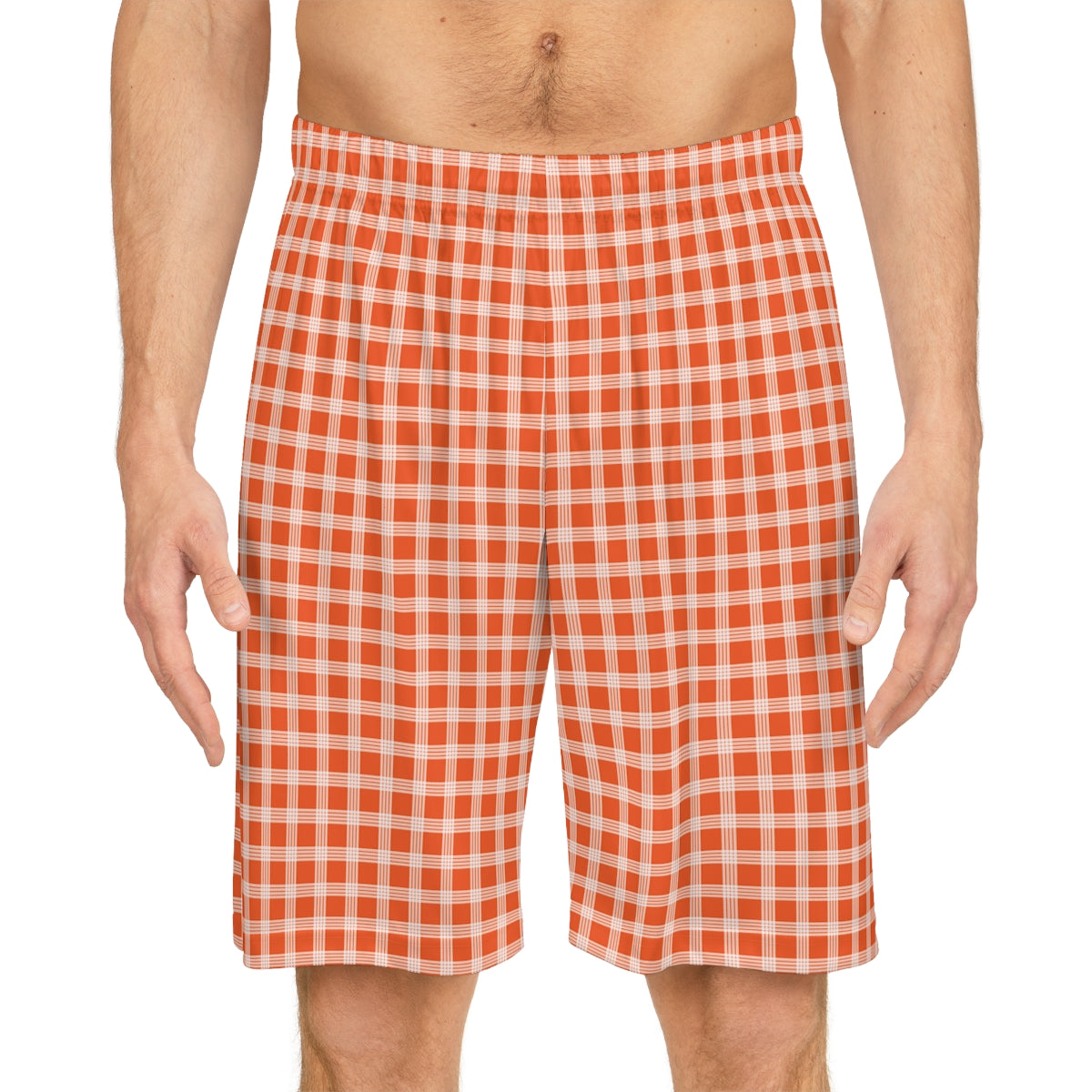 Hawaiian Plaid | Palaka | Country Style | Basketball Shorts (AOP)