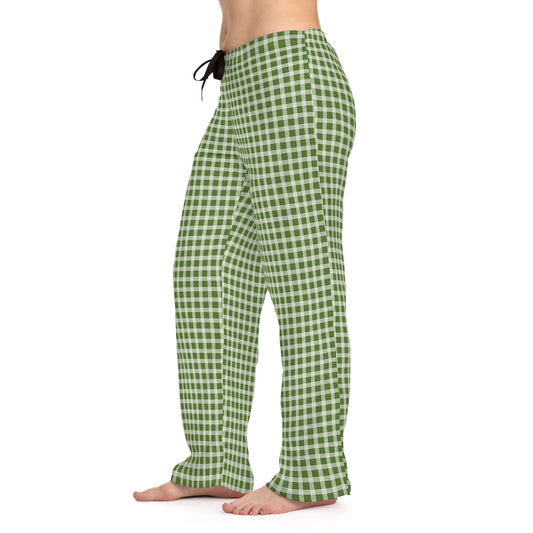 Hawaiian Plaid | Palaka | Country Style | Women's Pajama Pants