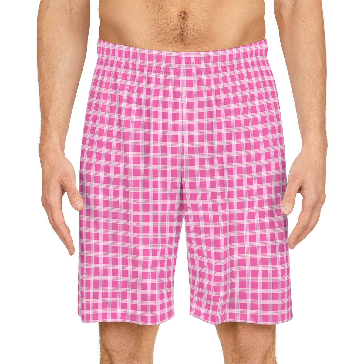 Hawaiian Plaid | Palaka | Country Style | Basketball Shorts (AOP)