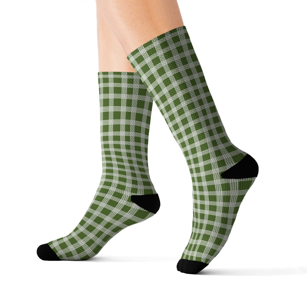 Hawaiian Plaid | Palaka | Country Style | Sublimation Socks