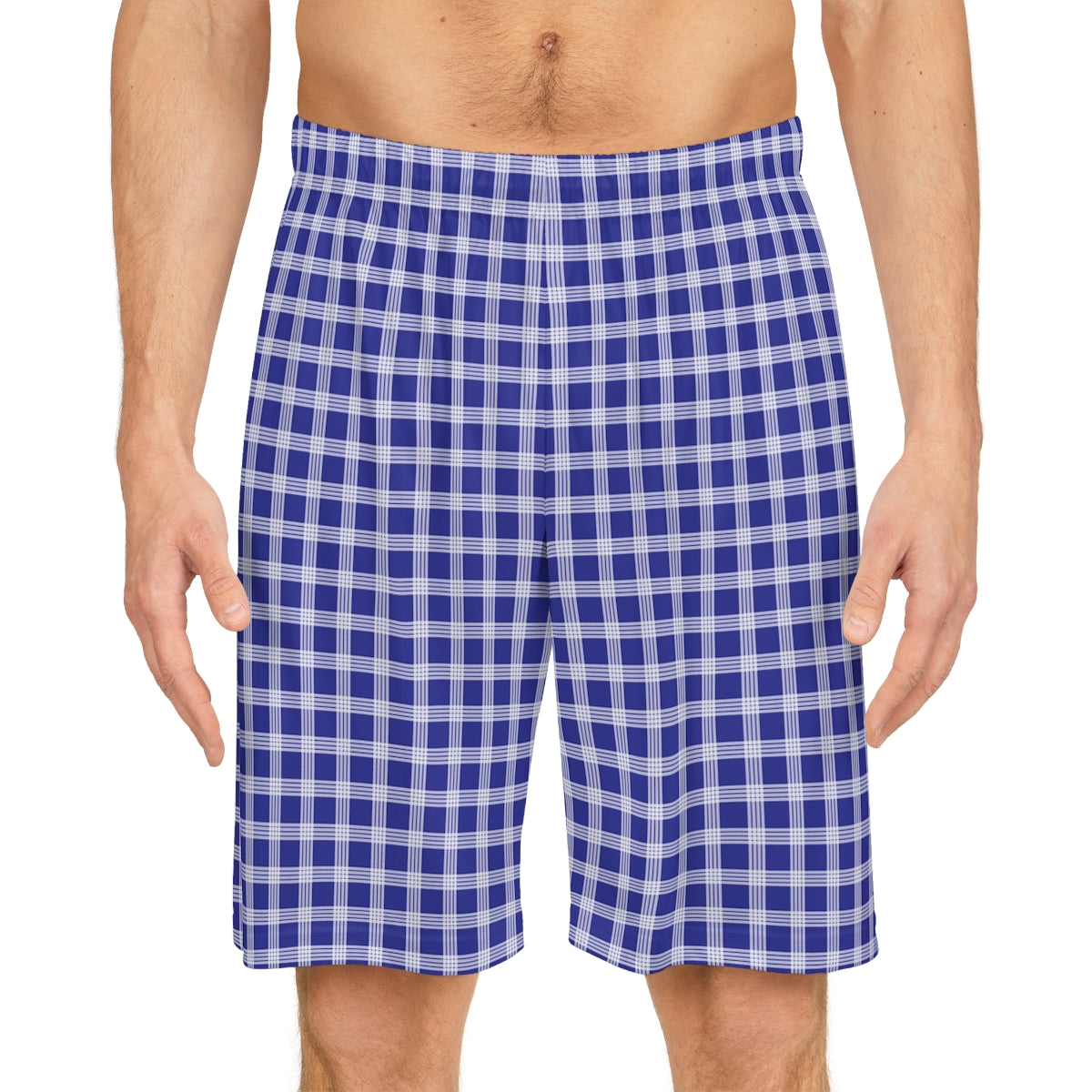 Hawaiian Plaid | Palaka | Country Style | Basketball Shorts (AOP)