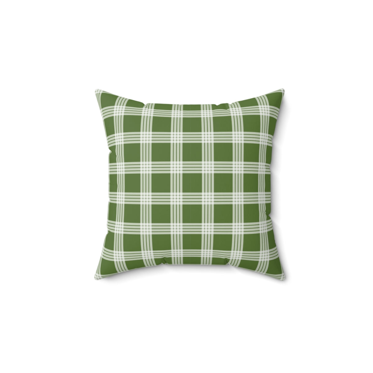 Hawaiian Plaid | Palaka | Country Style | Spun Polyester Square Pillow