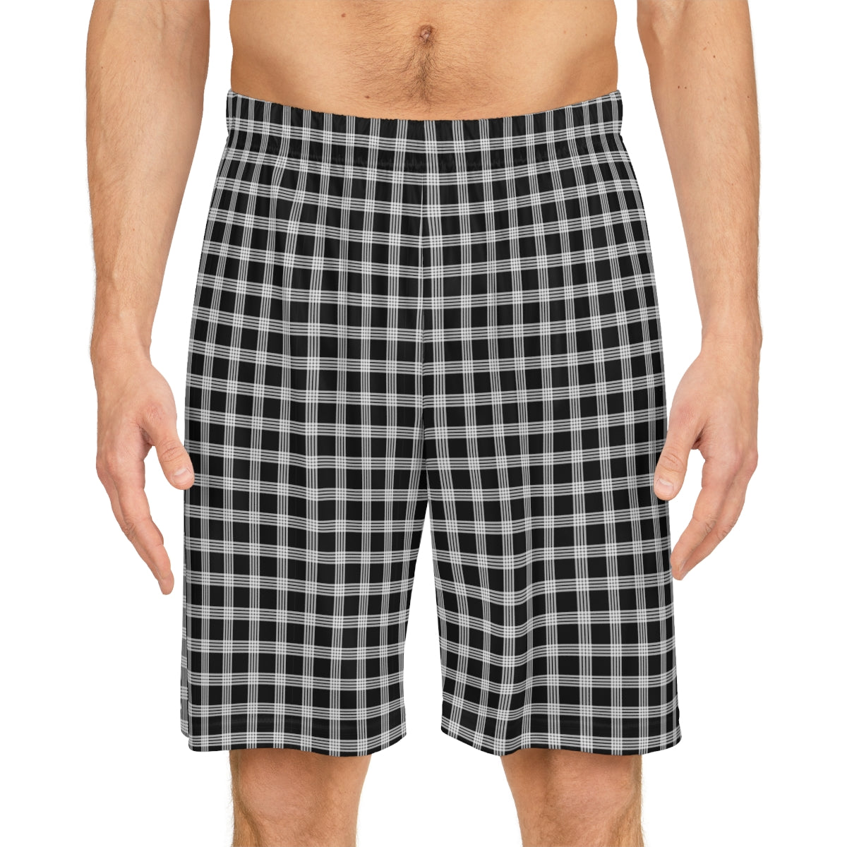 Hawaiian Plaid | Palaka | Country Style | Basketball Shorts (AOP)