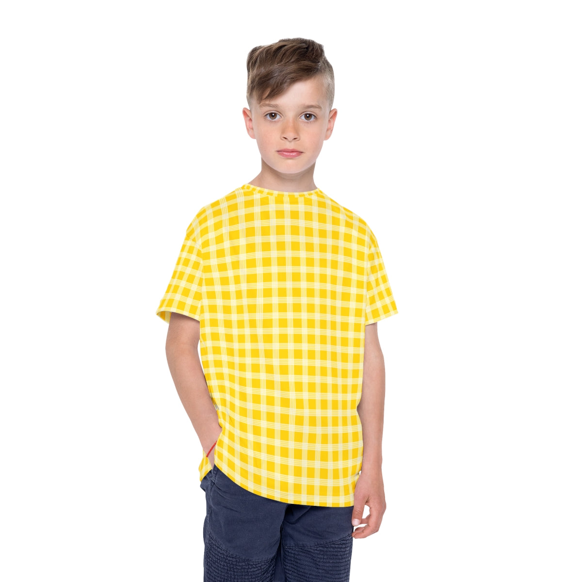 Hawaiian Plaid | Palaka | Country Style | Kids Sports Jersey (AOP)