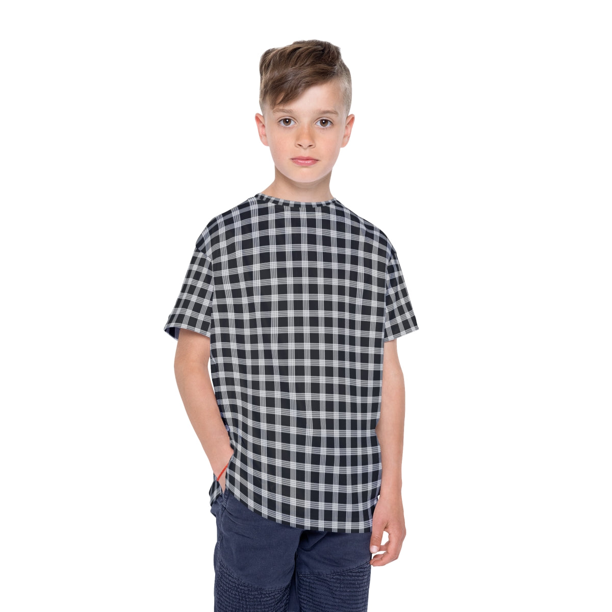 Hawaiian Plaid | Palaka | Country Style | Kids Sports Jersey (AOP)