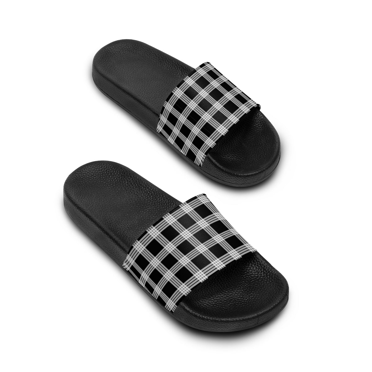 Hawaiian Plaid | Palaka | Country Style | Women's Slide Sandals