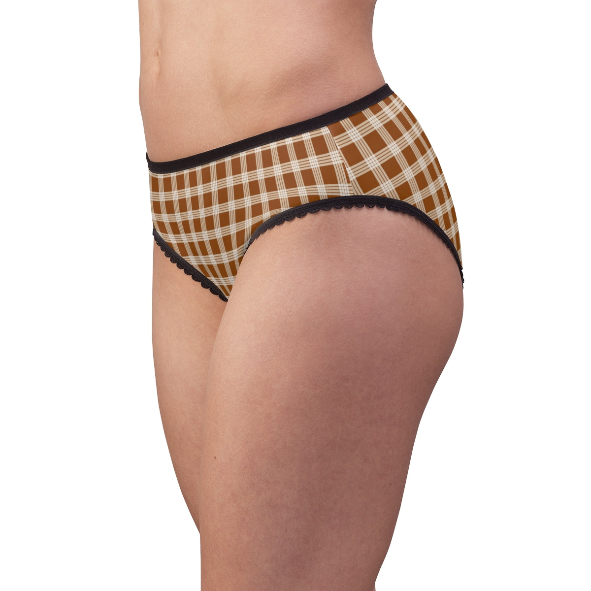 Hawaiian Plaid | Palaka | Country Style | Women's Briefs (AOP)