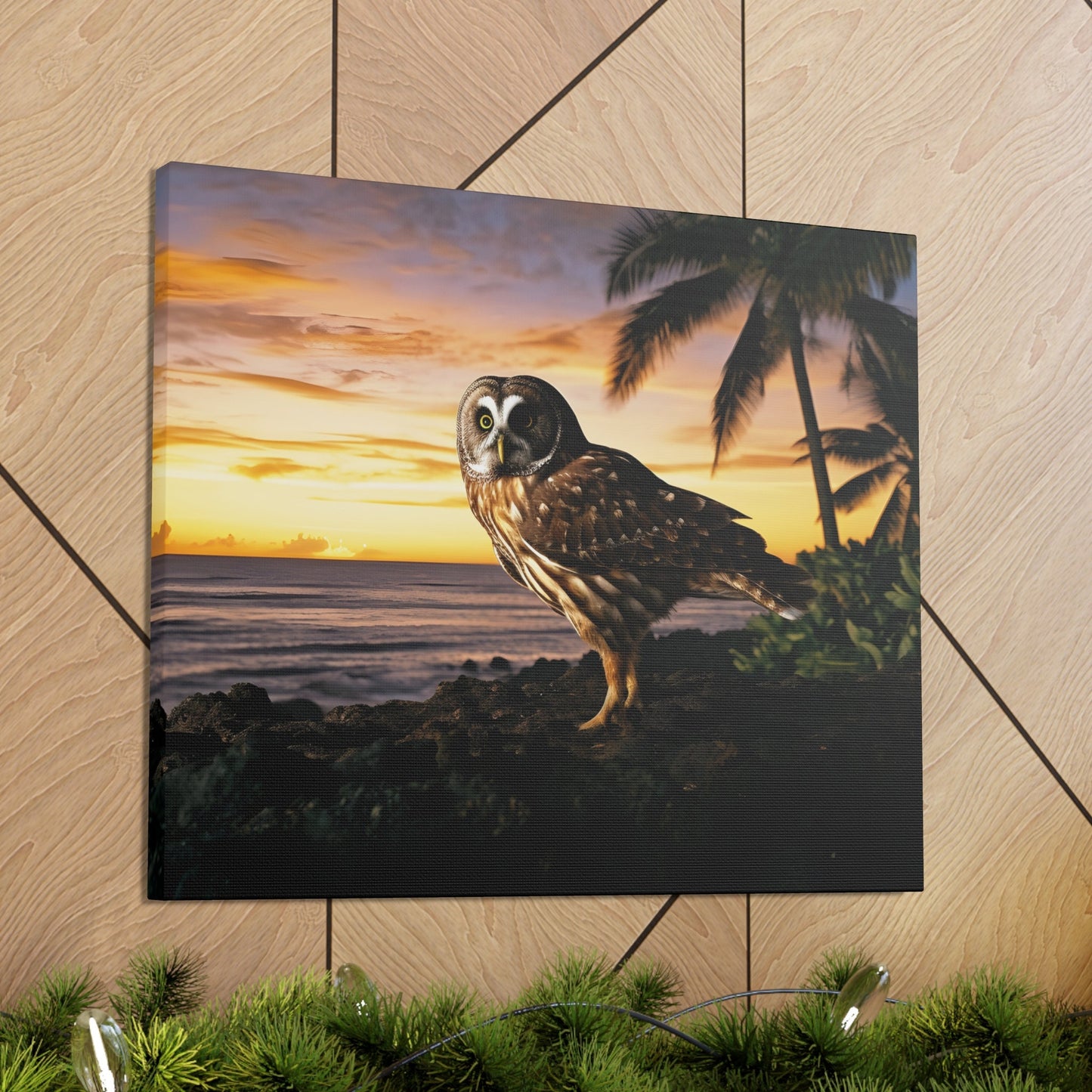 Hawaiian Owl | Pueo | Hawaii | Wildlife | Canvas Gallery Wraps