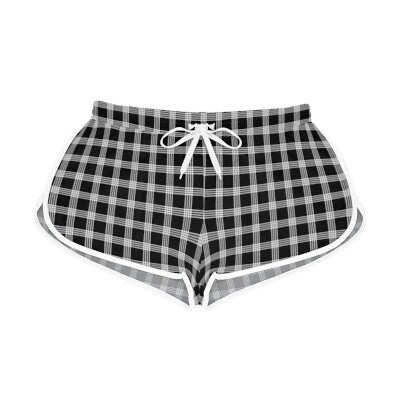 Hawaiian Plaid | Palaka | Country Style | Women's Relaxed Shorts (AOP)