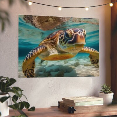 Hawaiian | Green Sea Turtle | Honu | Aluminum Composite Panels